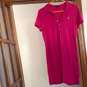Polo by Ralph Lauren Women's Fuchsia Button Down Shirt